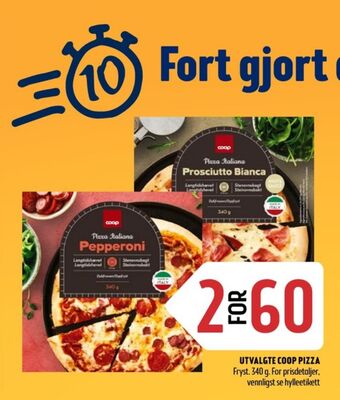 Coop Prix Coop pizza tilbud