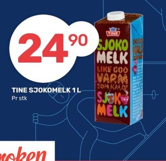 Coop Marked Tine sjokolademelk tilbud