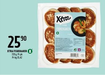 Coop Prix Xtra fiskekaker tilbud