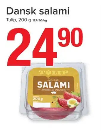 Eurospar Tulip salami tilbud