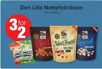 Eurospar Den lille nøttefabrikken imageannons tilbud