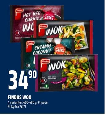 Coop Obs Findus wok tilbud