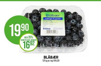 Kiwi Blåbær tilbud