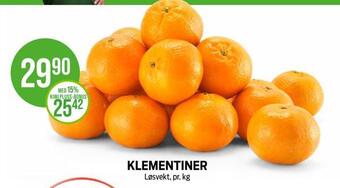 Kiwi Klementiner tilbud