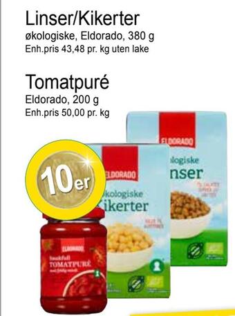 Joker Linser/kikerter tilbud