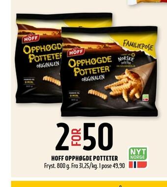 Coop Prix Hoff opphøgde potteter tilbud