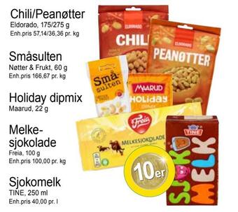 Joker Melkesjokolade tilbud