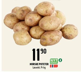 Coop Prix Norske poteter tilbud