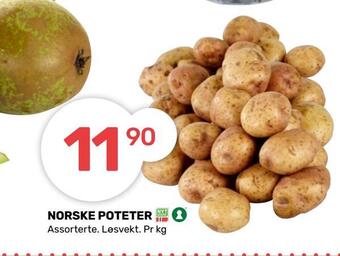Coop Marked Norske poteter tilbud