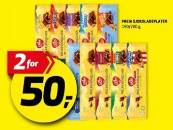 Bunnpris Firkløver sjokoladeplate tilbud