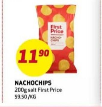 Bunnpris First price chips tilbud