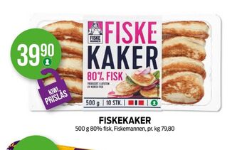 Kiwi Fiskemannen fiskekaker tilbud