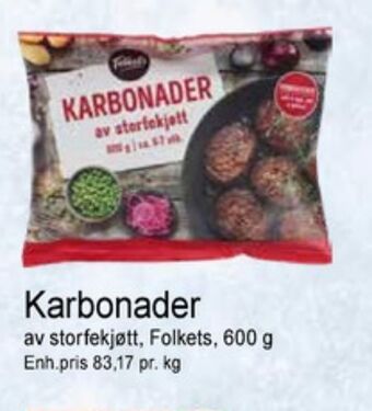 Joker Folkets karbonader tilbud