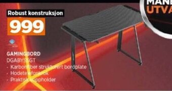 POWER Gamingbord DGABYSSGT tilbud