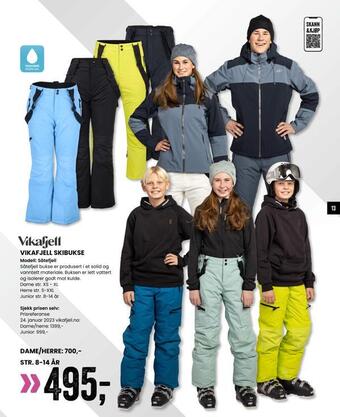 Sport Outlet Vikafjell skibukse tilbud