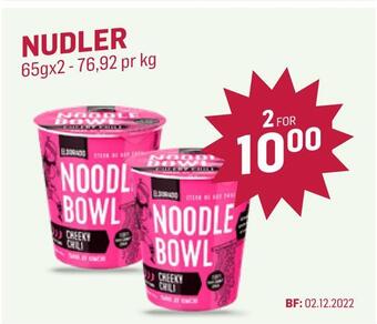 Holdbart Nudler tilbud