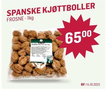 Spanske kjøttboller