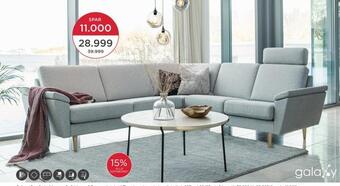 Møbelringen Galaxy comfort+ hjørnesofa tilbud