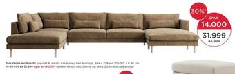 Møbelringen Stockholm modulsofa tilbud