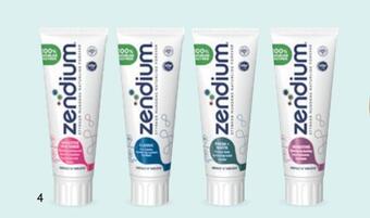 Apotek 1 Zendium tannkrem classic, fresh+white sensitive og sensitive whitener tilbud