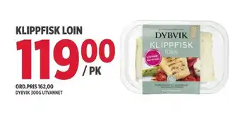 Jacobs Klippfisk loin tilbud