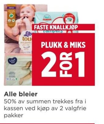 Meny Alle Bleier tilbud