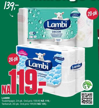 Europris Lambi tilbud