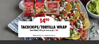 Tacochips/ Tortilla Wrap