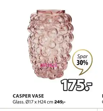 JYSK Casper Vase tilbud