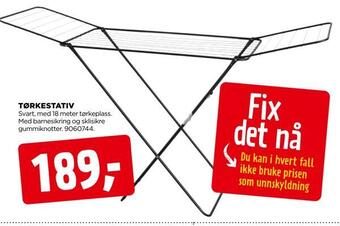 jem & fix Tørkestativ tilbud