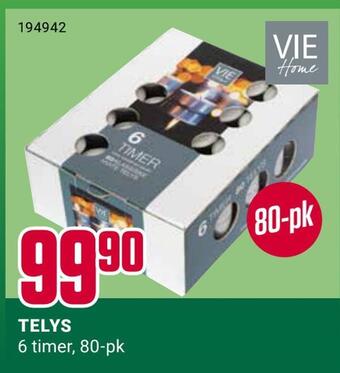 Europris Telys tilbud