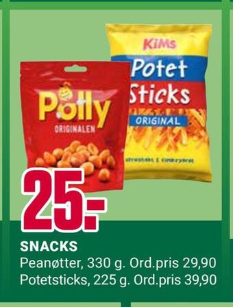 Europris Snacks tilbud