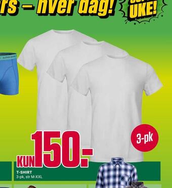 Europris T-shirt tilbud