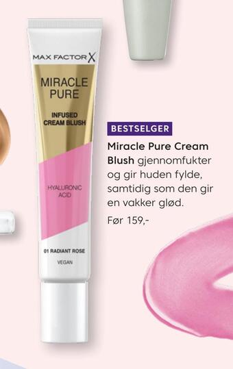 VITA Miracle pure cream blush tilbud