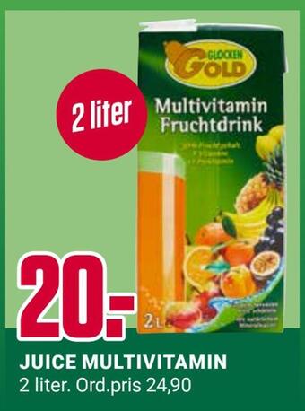 Europris Juice multivitamin tilbud