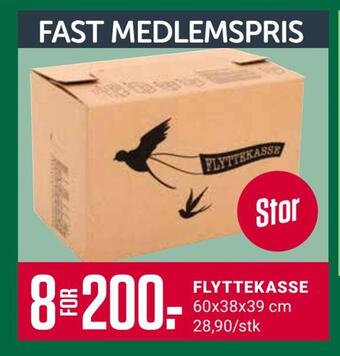 Europris Flyttekasse tilbud