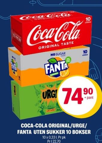 Coop Extra Coca-cola life brus tilbud