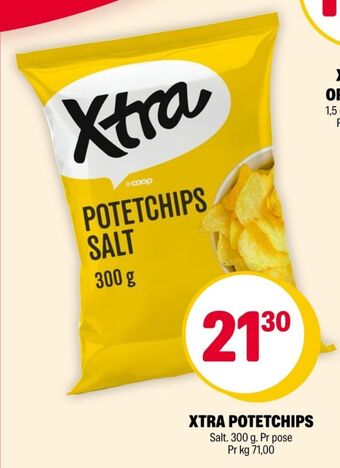 Coop Extra Xtra chips tilbud