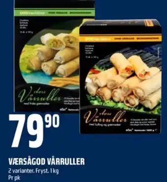 Coop Obs Værsågod vårruller tilbud
