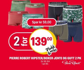 Coop Extra Pierre robert boxer tilbud