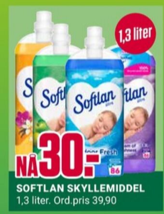 Europris Softlan tøymykner tilbud