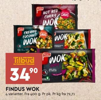 Coop Mega Findus wok tilbud