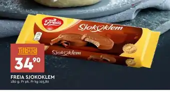 Coop Mega Freia sjokoklem tilbud