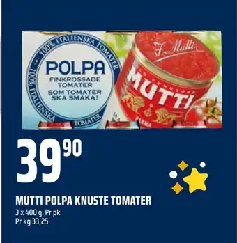 Coop Obs Mutti polpa knuste tomater tilbud