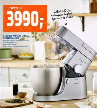 Coop Obs Kenwood kvl4170s chef xl kjøkkenmaskin tilbud