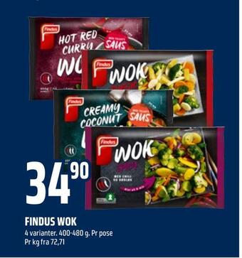 Coop Obs Findus wok tilbud