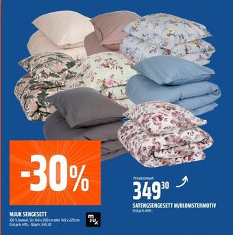 Coop Obs Mjuk sengesett tilbud