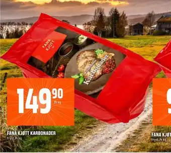 Coop Obs Fana kjøtt karbonader tilbud