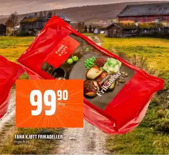 Coop Obs Fana kjøtt frikadeller tilbud