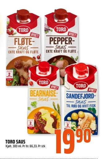 Coop Obs Toro saus tilbud